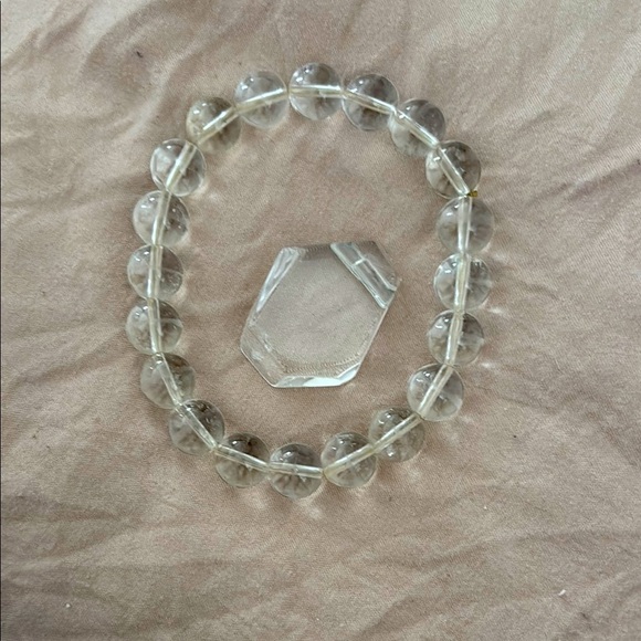 Pratt Daddy Lucite Bracelet and Pendant - Picture 1 of 4